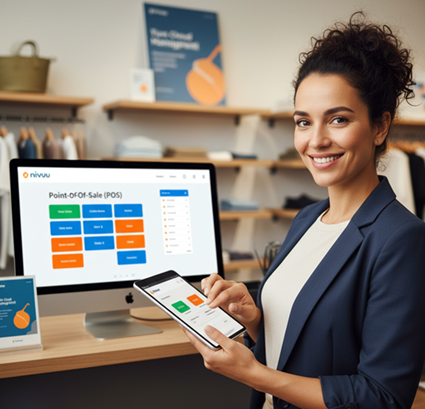 Dashboard de Nivuu para gestión de ventas e inventario